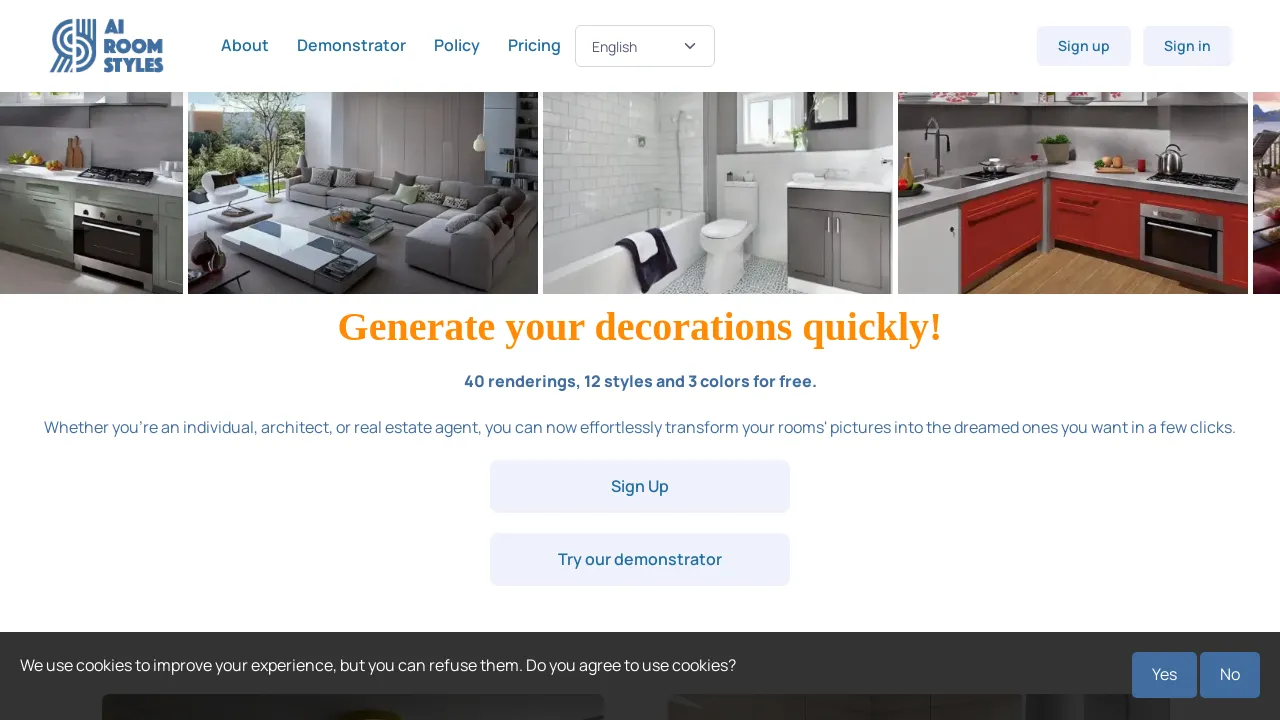Ai room styles bestofai